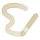 Icon goldfarbener Stift mit Linie als Symbol für Layout.